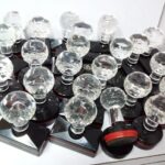 Crystal Pre-Ink Stamp Mount Holders (Pack of 50 Pieces)