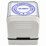 Company Round Stamp - Trodat Self-Inked Stamp | Pre-Inked Stamp | Refillable | Premium Ink Quality